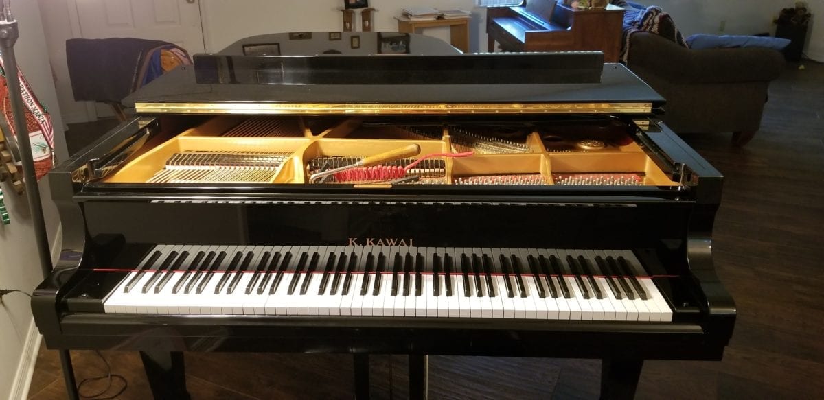 Tune Up Of 25 Year Old Kawai Grand Piano By Tampa Piano Tuning (Phil Frohna)